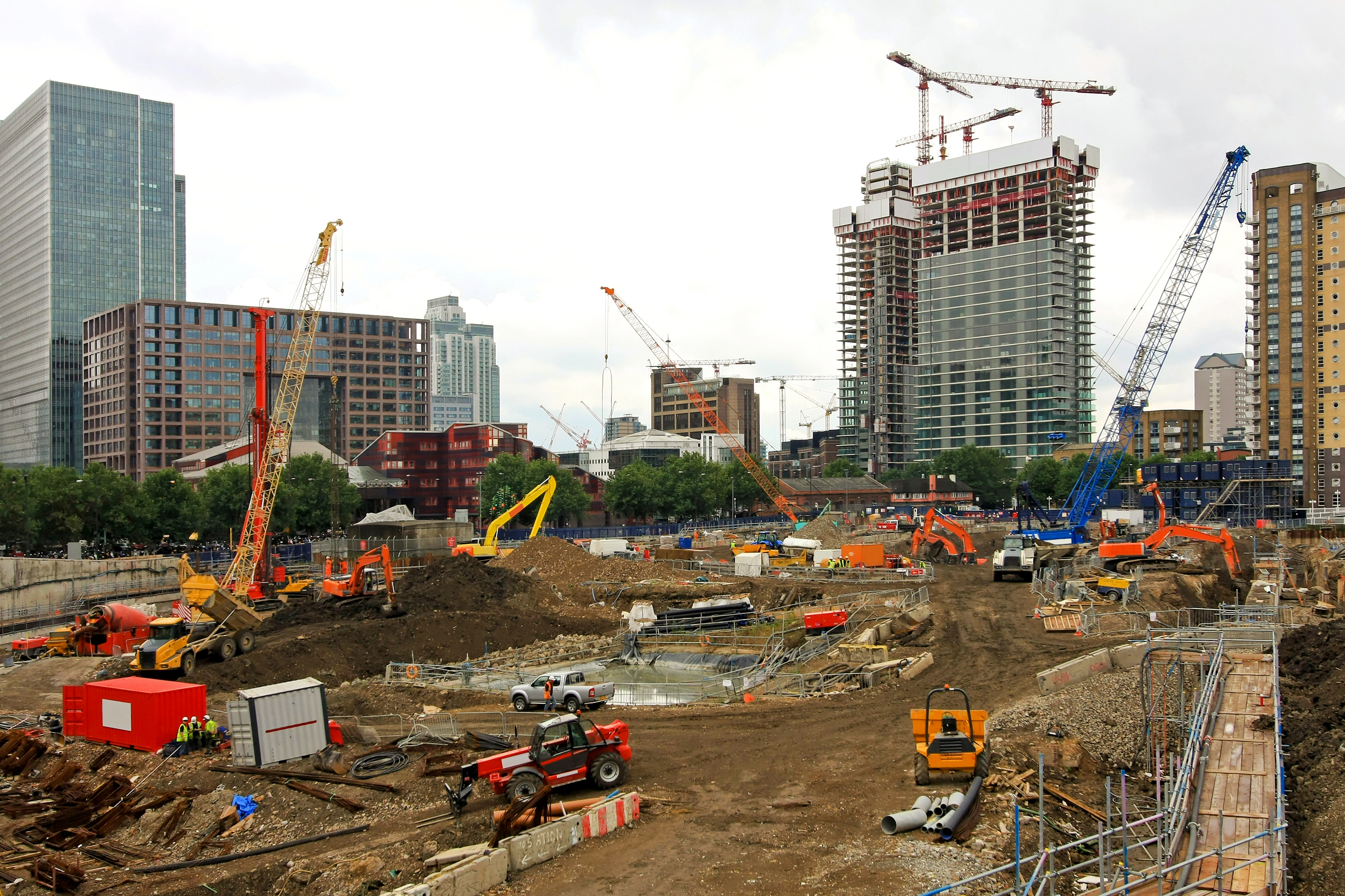 Фото строительной площадки